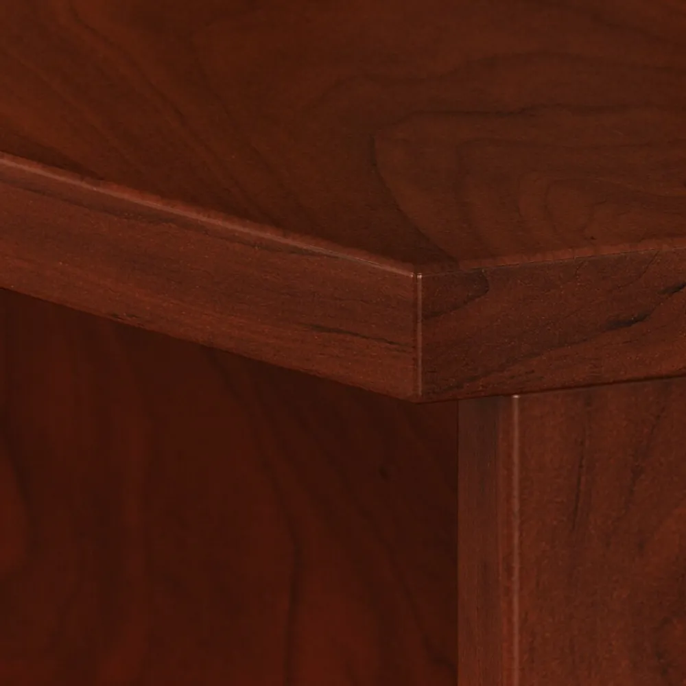 Computer Desks*Bush Business Furniture Studio C 72"W Office Desk with Mobile File Cabinet, (STC013HCSU) Hansen Cherry