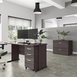 File Cabinets*Bush Business Furniture Studio A 2-Drawer Lateral File Cabinet, Locking, Letter/Legal, , 36