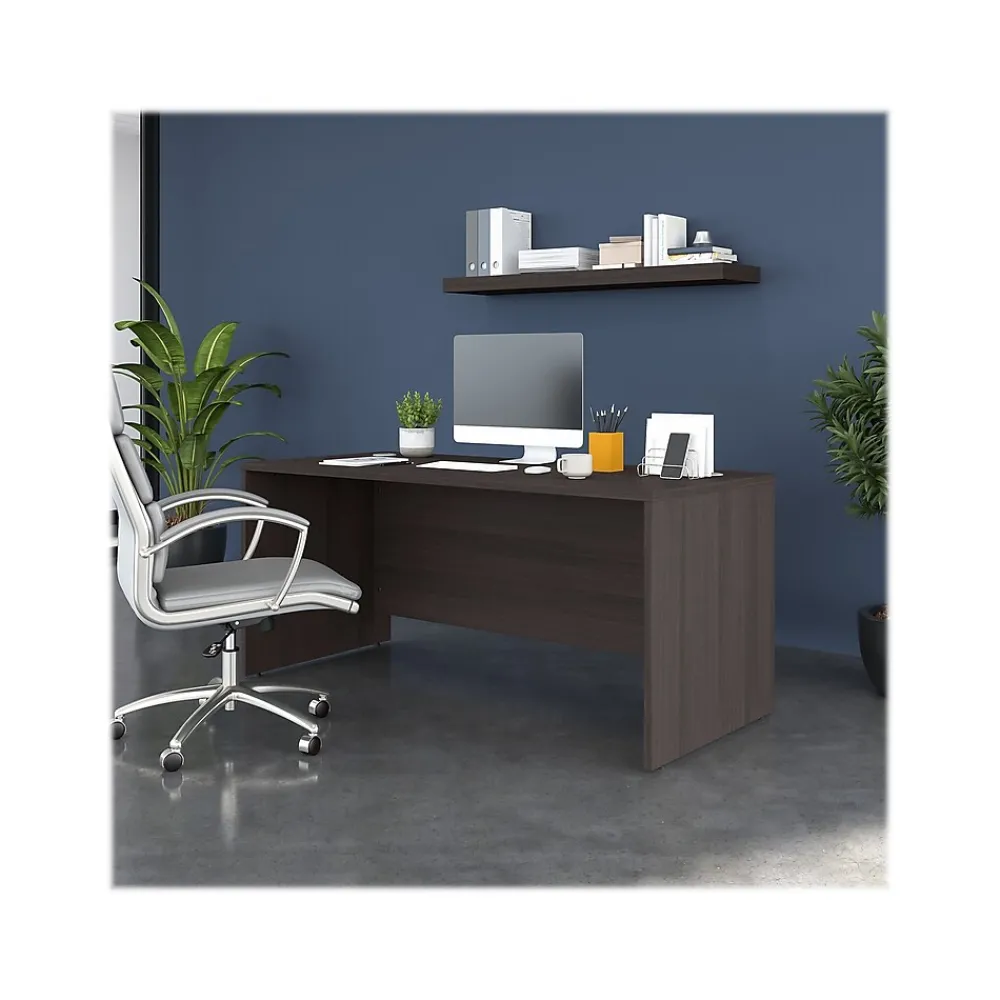 Computer Desks*Bush Business Furniture Studio C 66"W Office Desk, Storm Gray (SCD166SG)