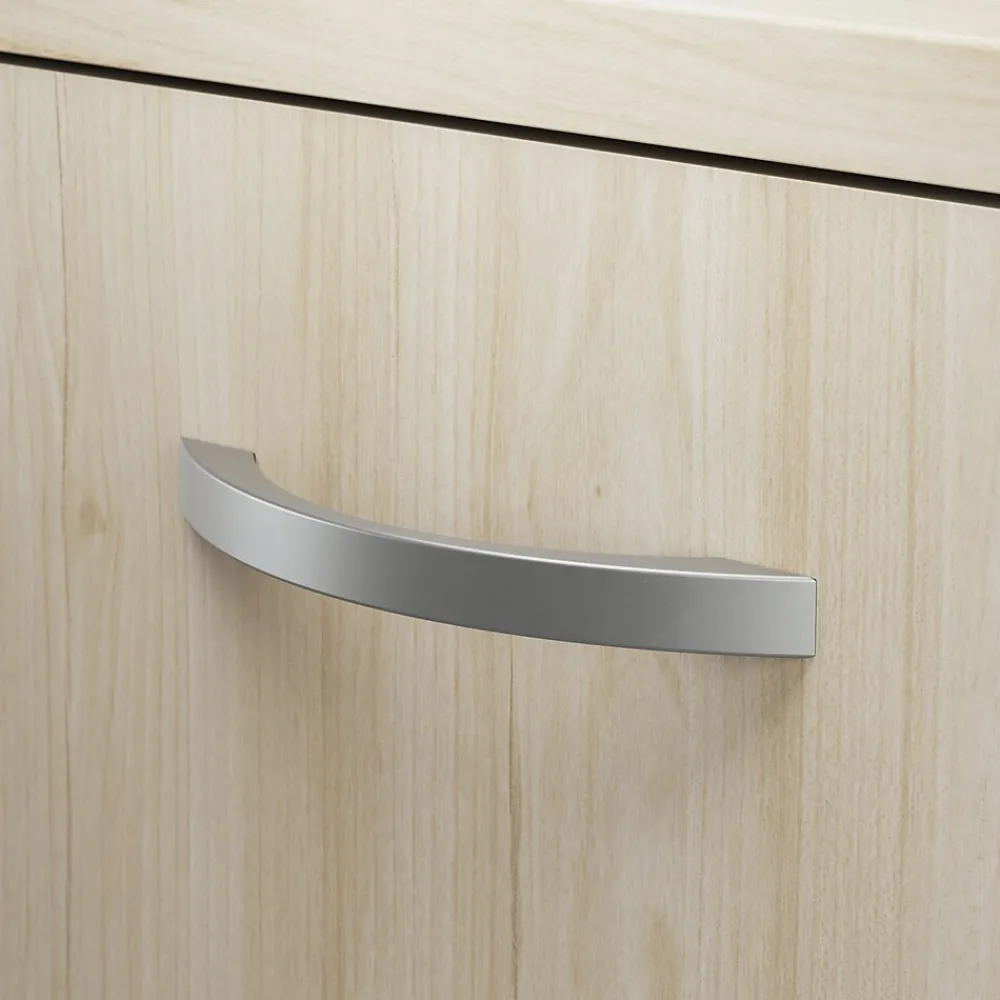 Office Desks*Bush Furniture Bush Business Furniture Studio C 72"W U Shaped Desk with Hutch and Mobile File Cabinet, Natural Elm (STC003NESU)