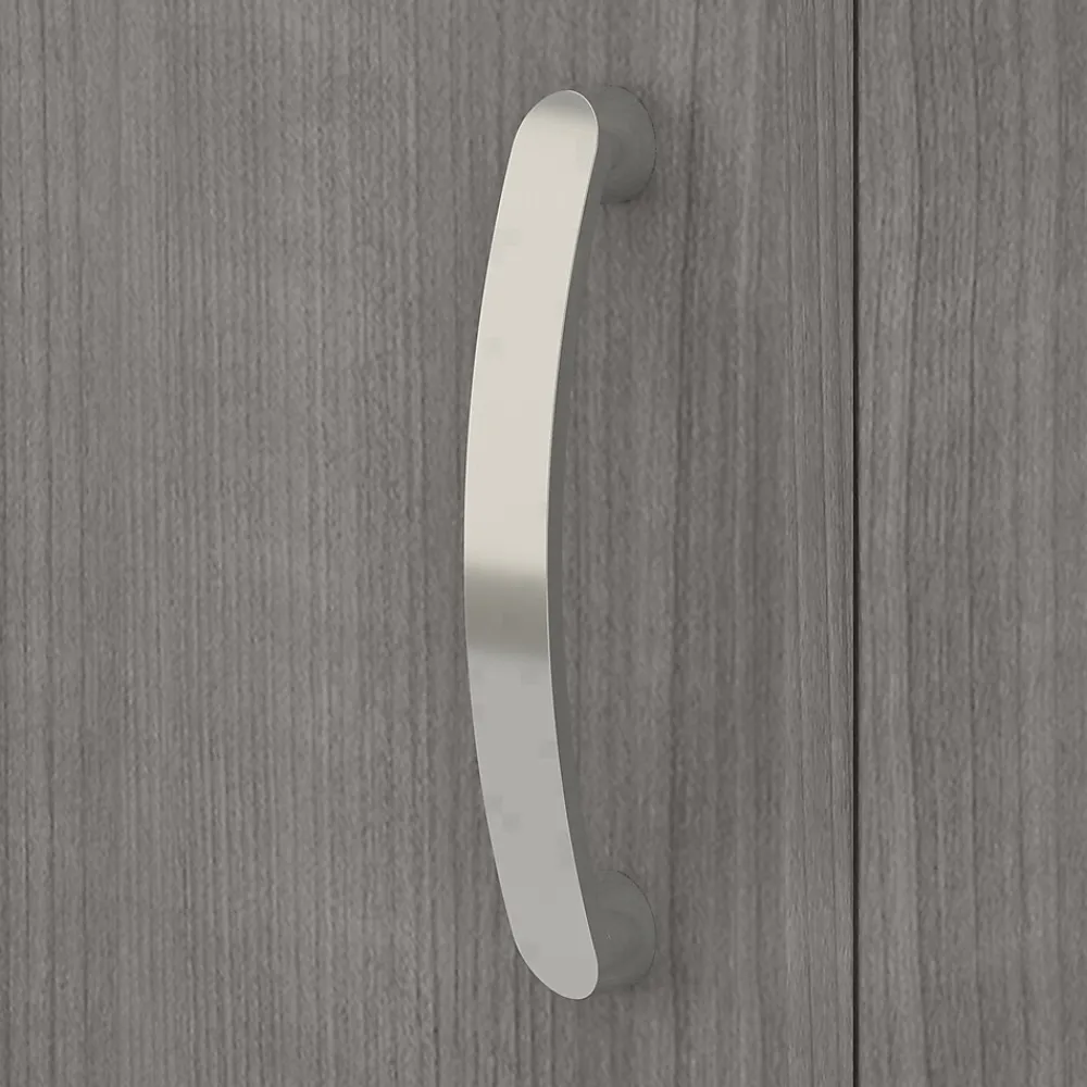 Storage Cabinets*Bush Business Furniture Universal 62" Tall Storage Cabinet with Doors and 5 Shelves, Platinum Gray (UNS136PGK)