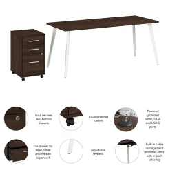 Office Desks*Bush Business Furniture Vista 72