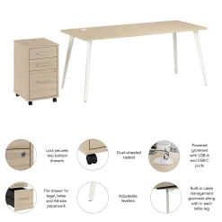 Office Desks*Bush Business Furniture Vista 72