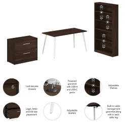 Office Desks*Bush Business Furniture Vista 60