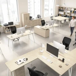 Bookcases*Bush Business Furniture Vista Tall 5 Shelf Bookcase, Natural Elm (VSB12479-Z)