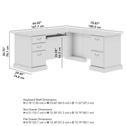 L-Desks*Bush Business Furniture 66