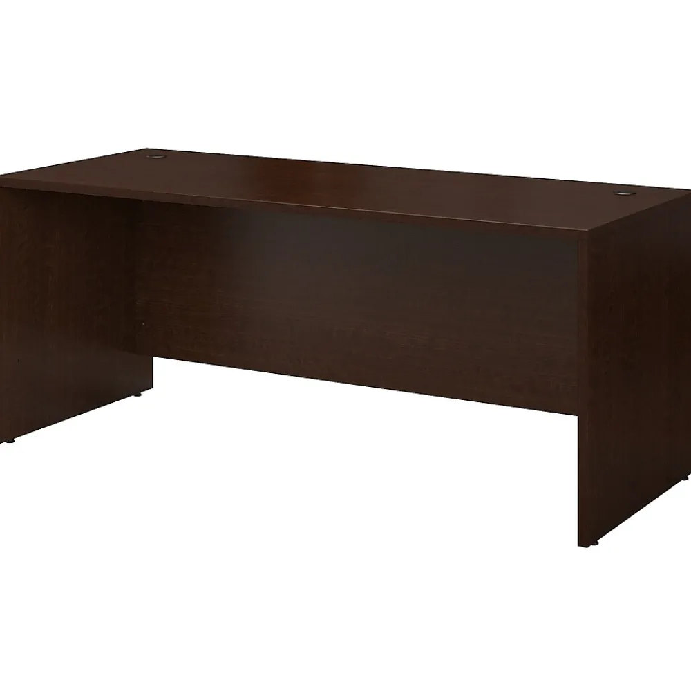 Computer Desks*Bush Business Furniture Westfield 72"W Office Desk, Mocha Cherry (WC12936)