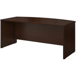 Computer Desks*Bush Business Furniture Westfield 72"W Bow Front Desk, Mocha Cherry (WC12946)