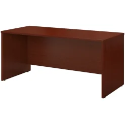 Office Desks*Bush Business Furniture Westfield 60"W Credenza Desk, (WC36761) Mahogany