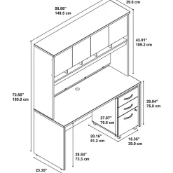 Computer Desks*Bush Business Furniture Westfield 60