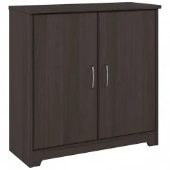 Storage Cabinets*Bush Furniture Cabot 30"H Small Storage Cabinet with 2 Shelves, (WC31798) Heather Gray