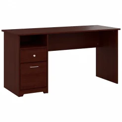 Computer Desks*Bush Furniture Cabot 60"W Computer Desk with Drawers, (WC31460-03) Harvest Cherry
