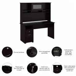 Office Desks*Bush Furniture Cabot 60