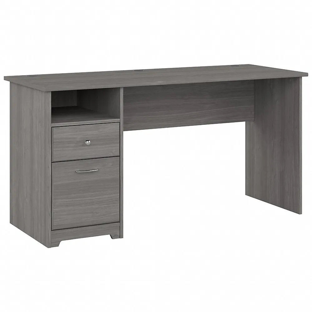 Computer Desks*Bush Furniture Cabot 60"W Computer Desk with Drawers, (WC31360) Modern Gray