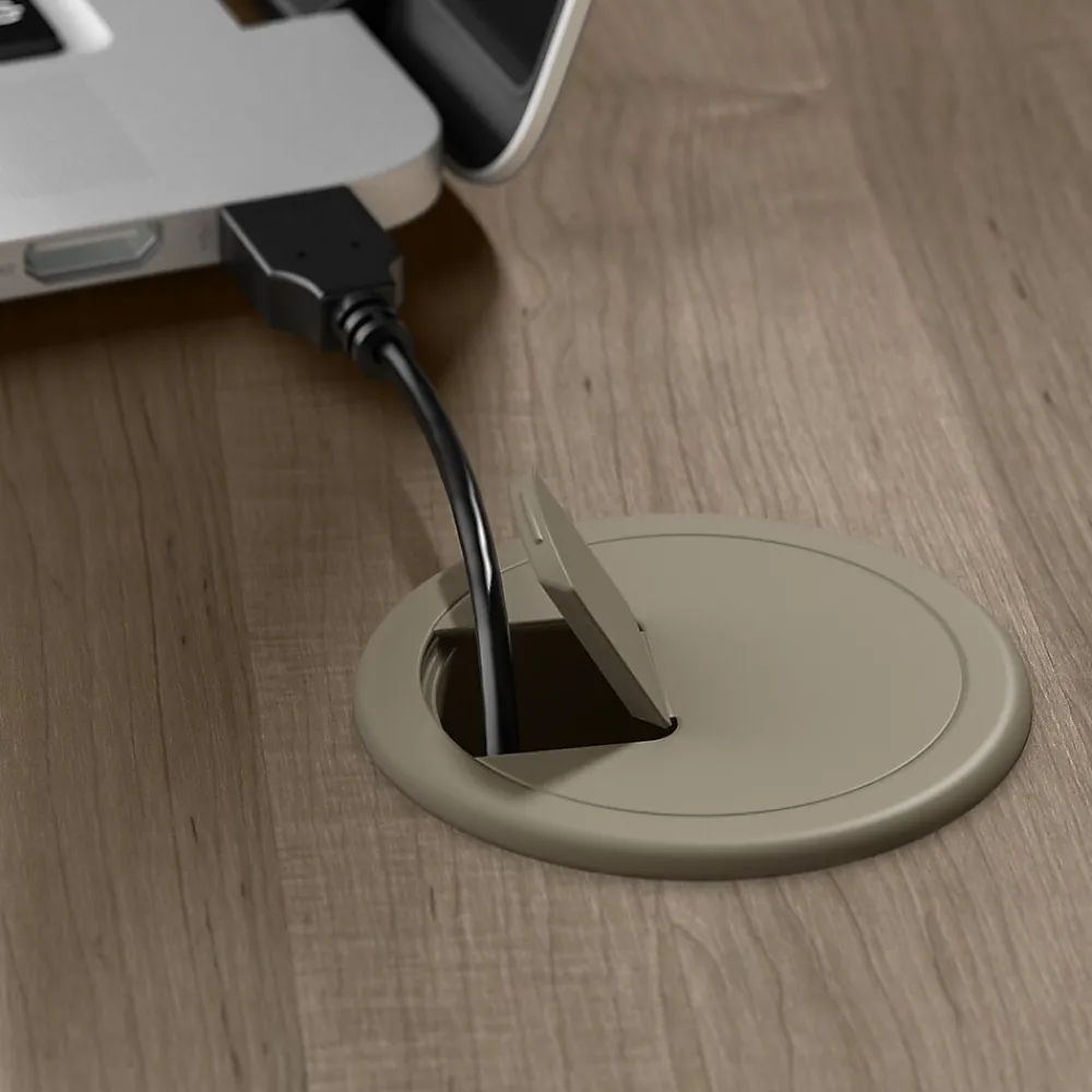 Computer Desks*Bush Furniture Cabot 60"W Computer Desk with Drawers, (WC31260) Ash Gray