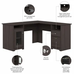L-Desks*Bush Furniture Cabot 60