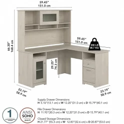 Computer Desks*Bush Furniture Cabot 60