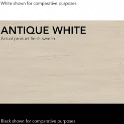 Storage Cabinets*Bush Furniture Fairview Small Storage Cabinet with Doors, (WC53296-03) Antique White/Tea Maple