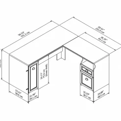 Computer Desks*Bush Furniture Fairview 60