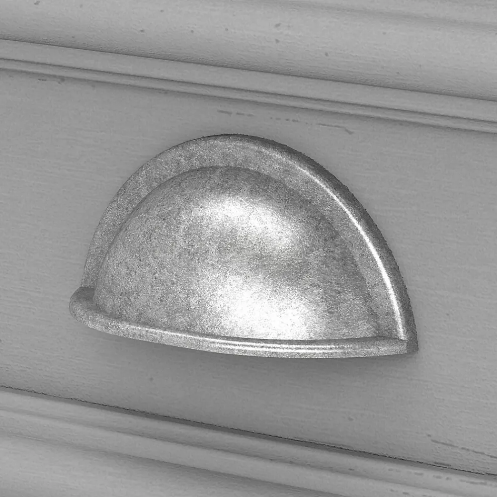 L-Desks*Bush Furniture Fairview 60"W L Shaped Desk with Lateral File Cabinet and 5 Shelf Bookcase, (FV008CG) Cape Cod Gray