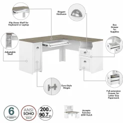 L-Desks*Bush Furniture Fairview 60