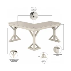 L-Desks*Bush Furniture Homestead 60