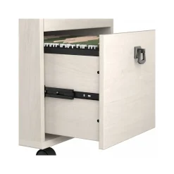 File Cabinets*Bush Furniture Homestead 2-Drawer Mobile File Cabinet, Letter Size, Linen White Oak (HOF117LW-03)