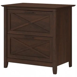 File Cabinets*Bush Furniture Key West 2 Drawer Lateral File Cabinet, Bing Cherry (KWF130BC-03)