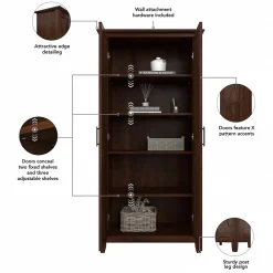 Storage Cabinets*Bush Furniture Key West 65.98