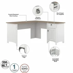 L-Desks*Bush Furniture Salinas 60