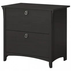 File Cabinets*Bush Furniture Salinas Lateral File Cabinet, (SAF132VB-03) Vintage Black