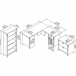 Office Desks*Bush Furniture Salinas 60