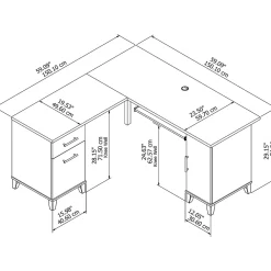 Office Desks*Bush Furniture Somerset 60