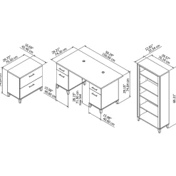Computer Desks*Bush Furniture Somerset 60