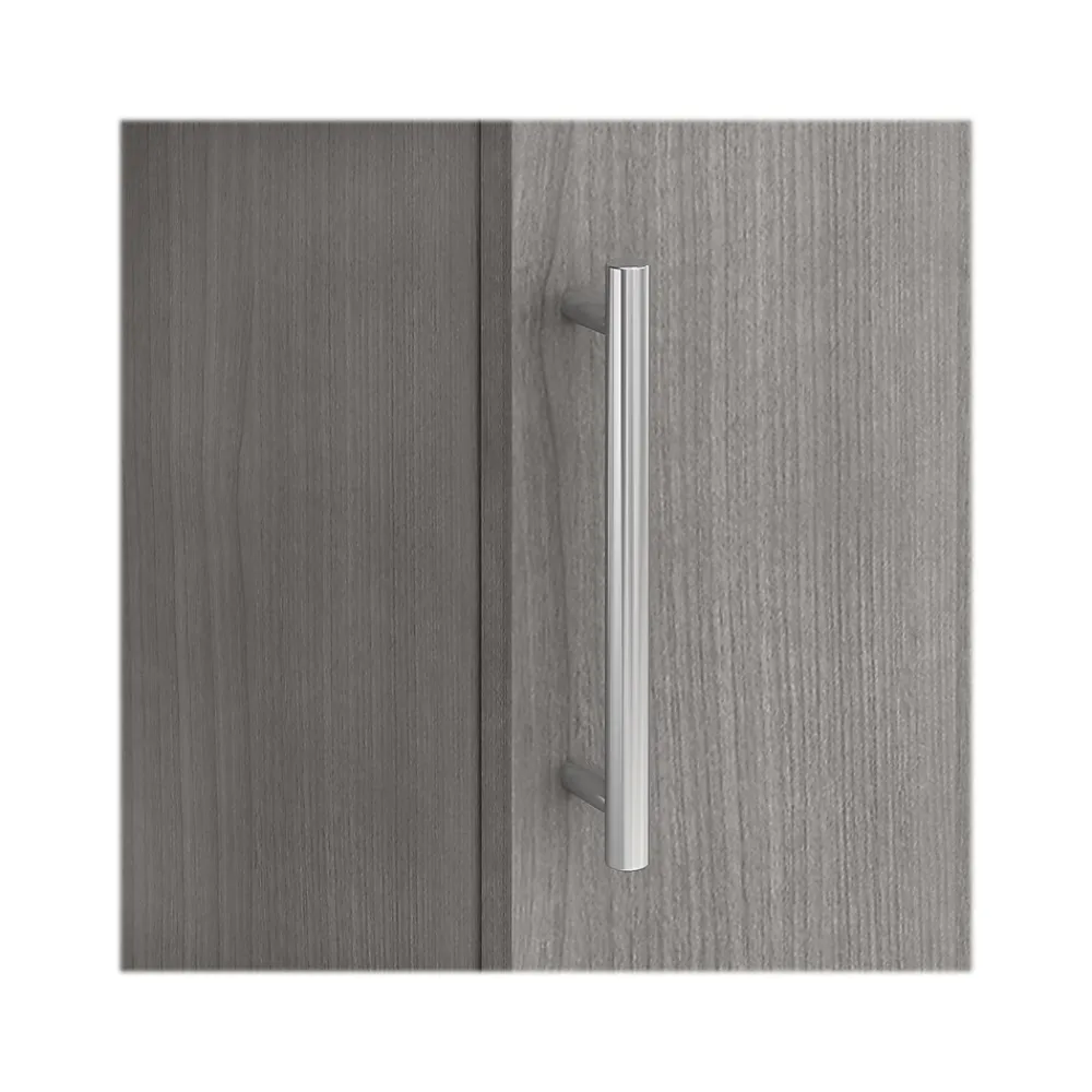 L-Desks*Bush Furniture Somerset 60"W L Shaped Desk with Storage, (WC81230K) Platinum Gray