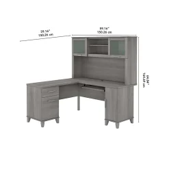 L-Desks*Bush Furniture Somerset 60