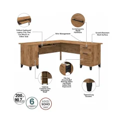 L-Desks*Bush Furniture Somerset 72