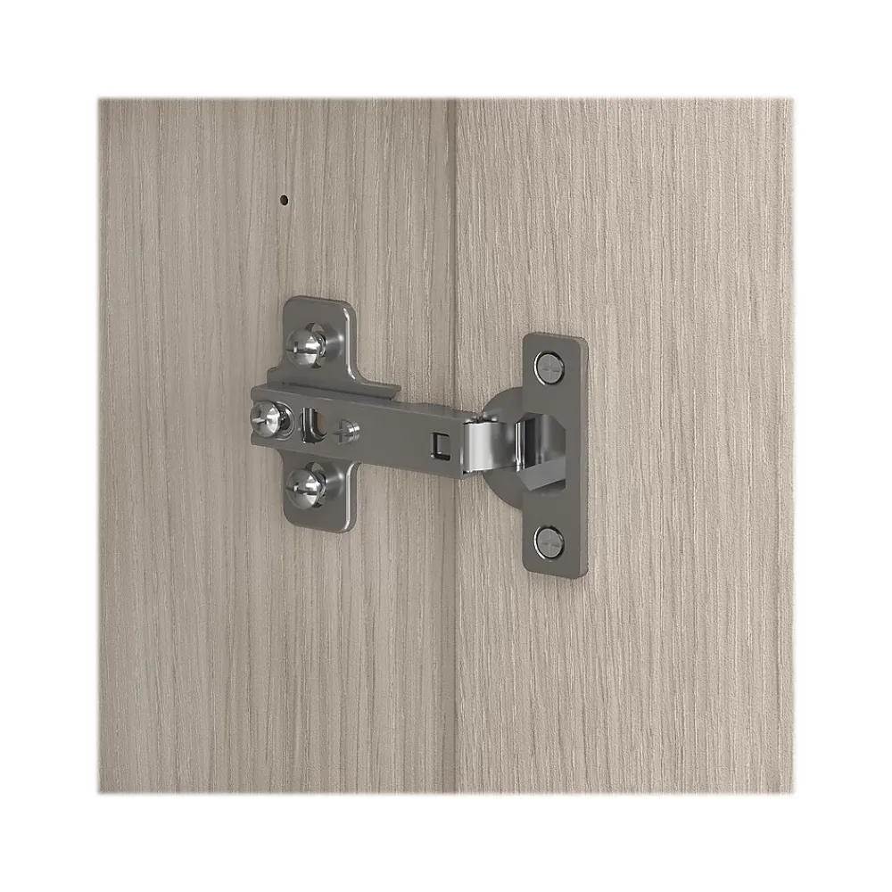 L-Desks*Bush Furniture Somerset 60"W L Shaped Desk with Storage, (WC81130K) Sand Oak