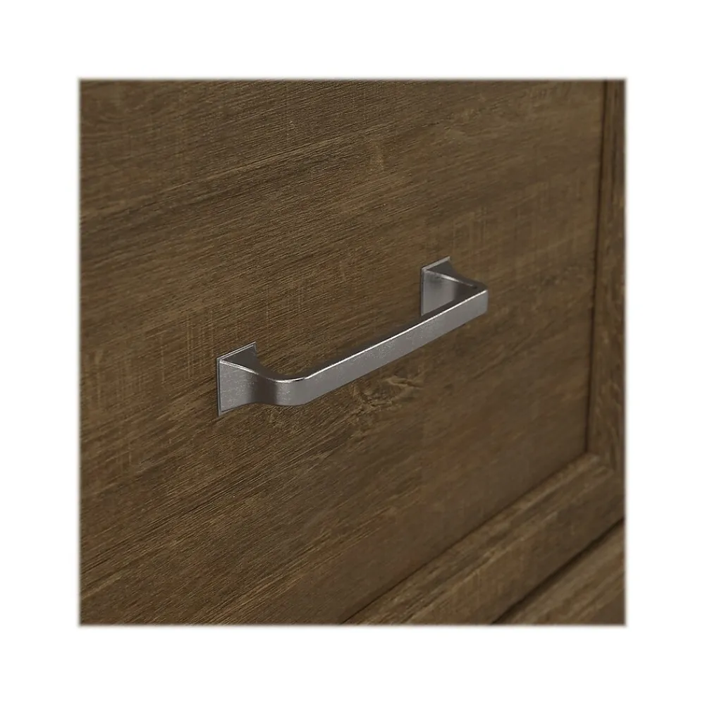 Storage Cabinets*Bush Furniture Woodland Entryway Storage Set with Hall Trees and Shoe Bench with Drawers, Ash Brown (WDL012ABR)