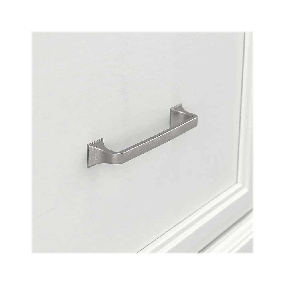 Storage Cabinets*Bush Furniture Woodland Entryway Storage Set with Hall Trees and Shoe Bench with Drawers, White Ash (WDL012WAS)