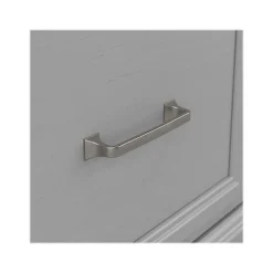 Storage Cabinets*Bush Furniture Woodland 40W Entryway Bench with Doors, Cape Cod Gray (WDL005CG)