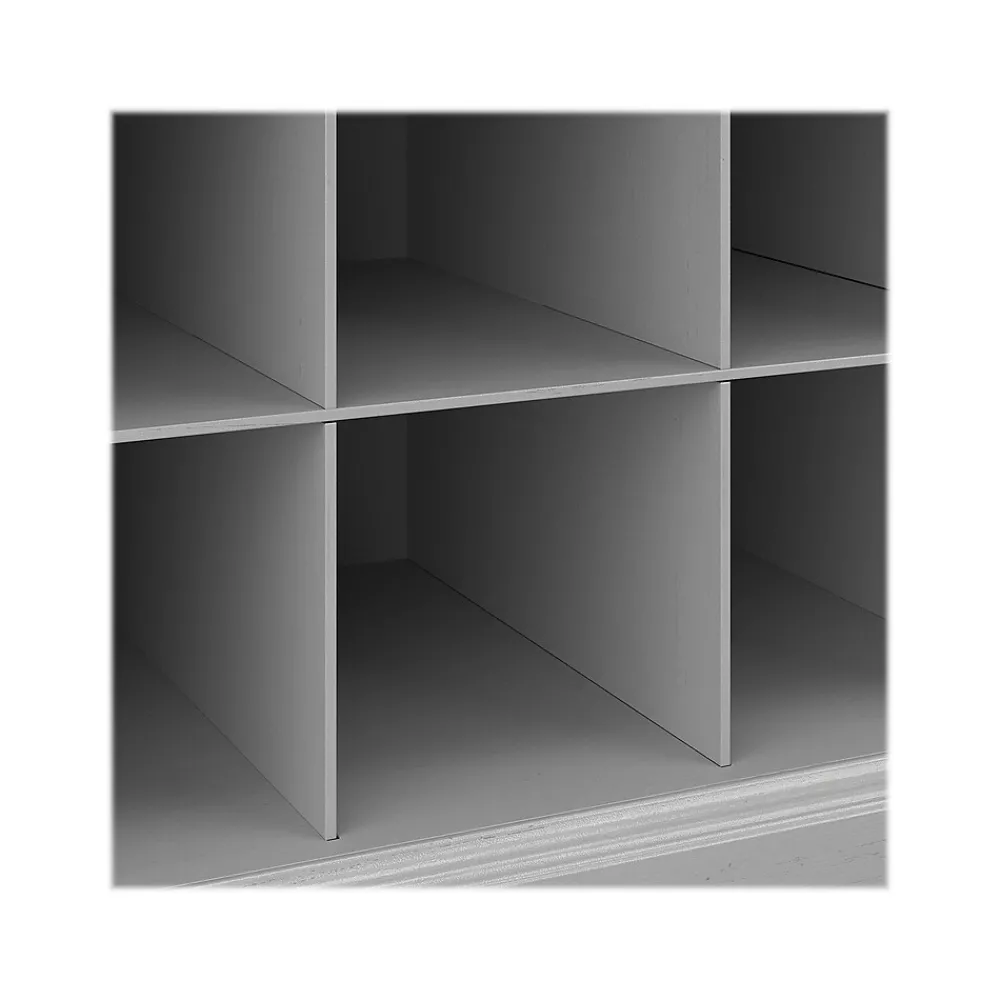 Storage Cabinets*Bush Furniture Woodland 40W Hall Tree and Shoe Storage Bench with Shelves, Cape Cod Gray (WDL002CG)