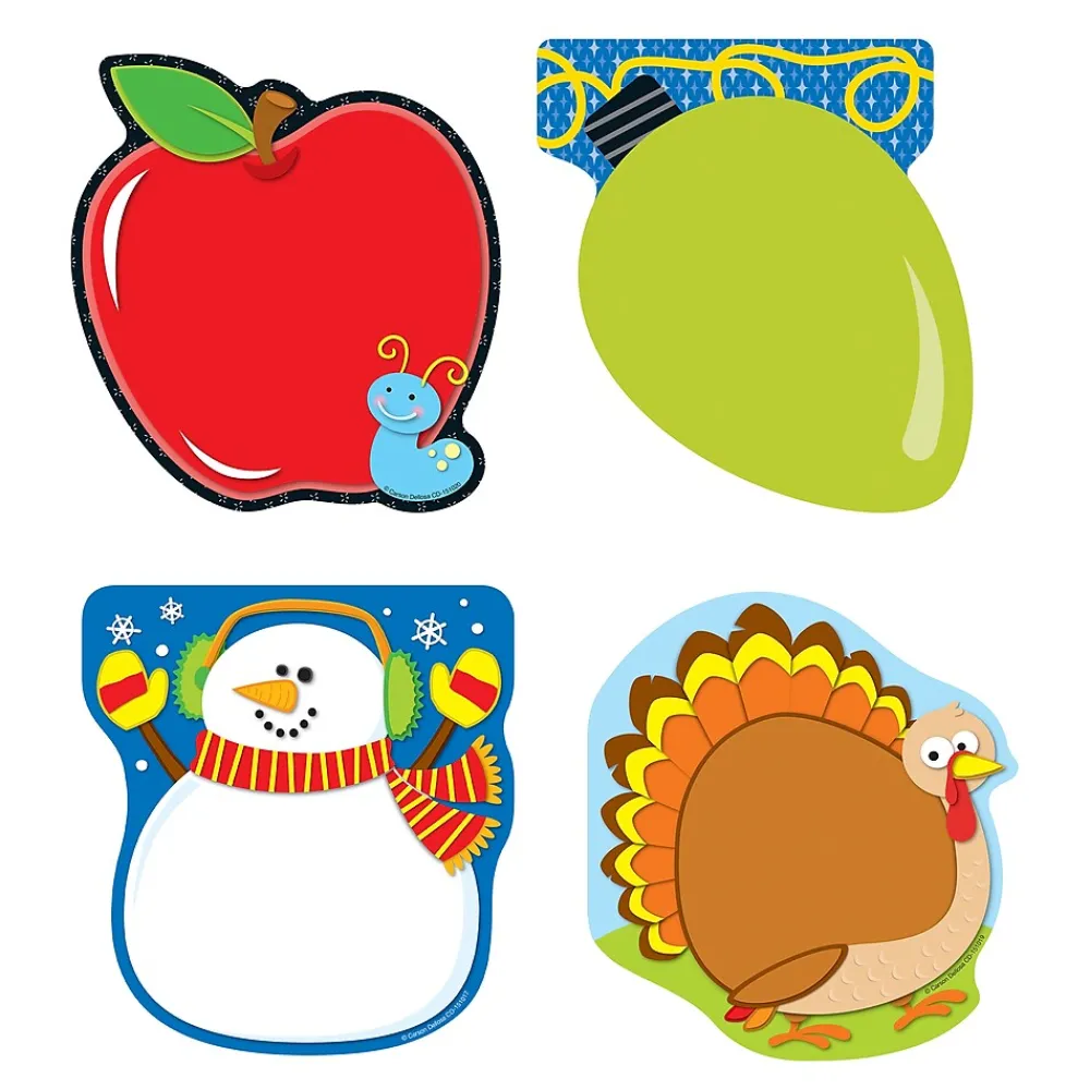 Classroom Paper*Carson-Dellosa Holidays Notepad Set, Multicolored (145397)