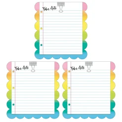Classroom Paper*Carson-Dellosa Take Note Notepad Set, Multicolored (145401)