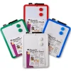 Dry Erase*CLN Charles Leonard Magnetic Dry Erase Board, 8 1/2" x 11", 4/Pk