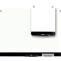 Dry Erase*ICEBERG Clarity Personal Glass Board, 24