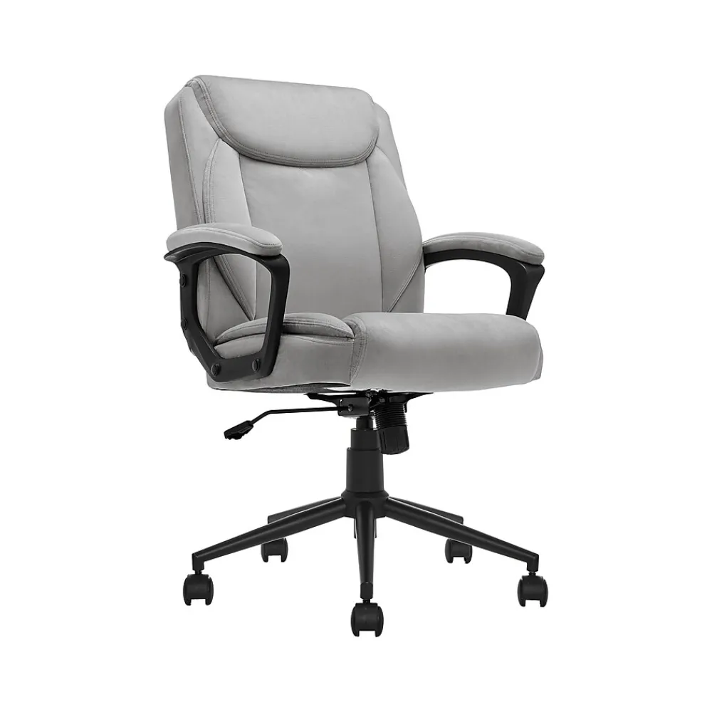 Ergonomic Chairs*Click365 Transform 1.0 Ergonomic Fabric Swivel Desk Chair, (CCHR10001C) Gray