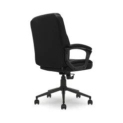 Ergonomic Chairs*Click365 Transform 1.0 Ergonomic Bonded Leather Swivel Desk Chair, (CCHR10001B) Black