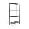 Shelving*Coastwide Professional ™ 4-Shelf Wire Unit, 36"W, Black (CW25470)