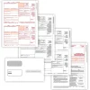 Tax Forms*ComplyRight 2024 1098 Tax Form Envelopes, 3-Part, 2-Up, Copies A, B, C and/or State, 25/Pack (6108E)